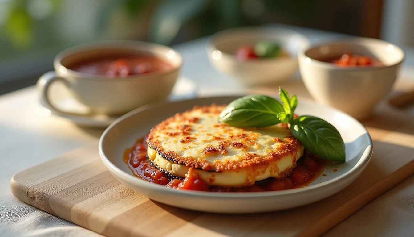 Eggplant Parmesan: A Classic with a Crunchy Twist