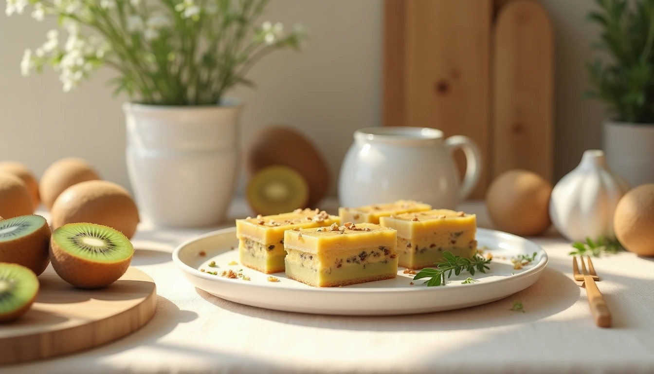 Kiwi Desserts to Sweeten Your Winter Evenings