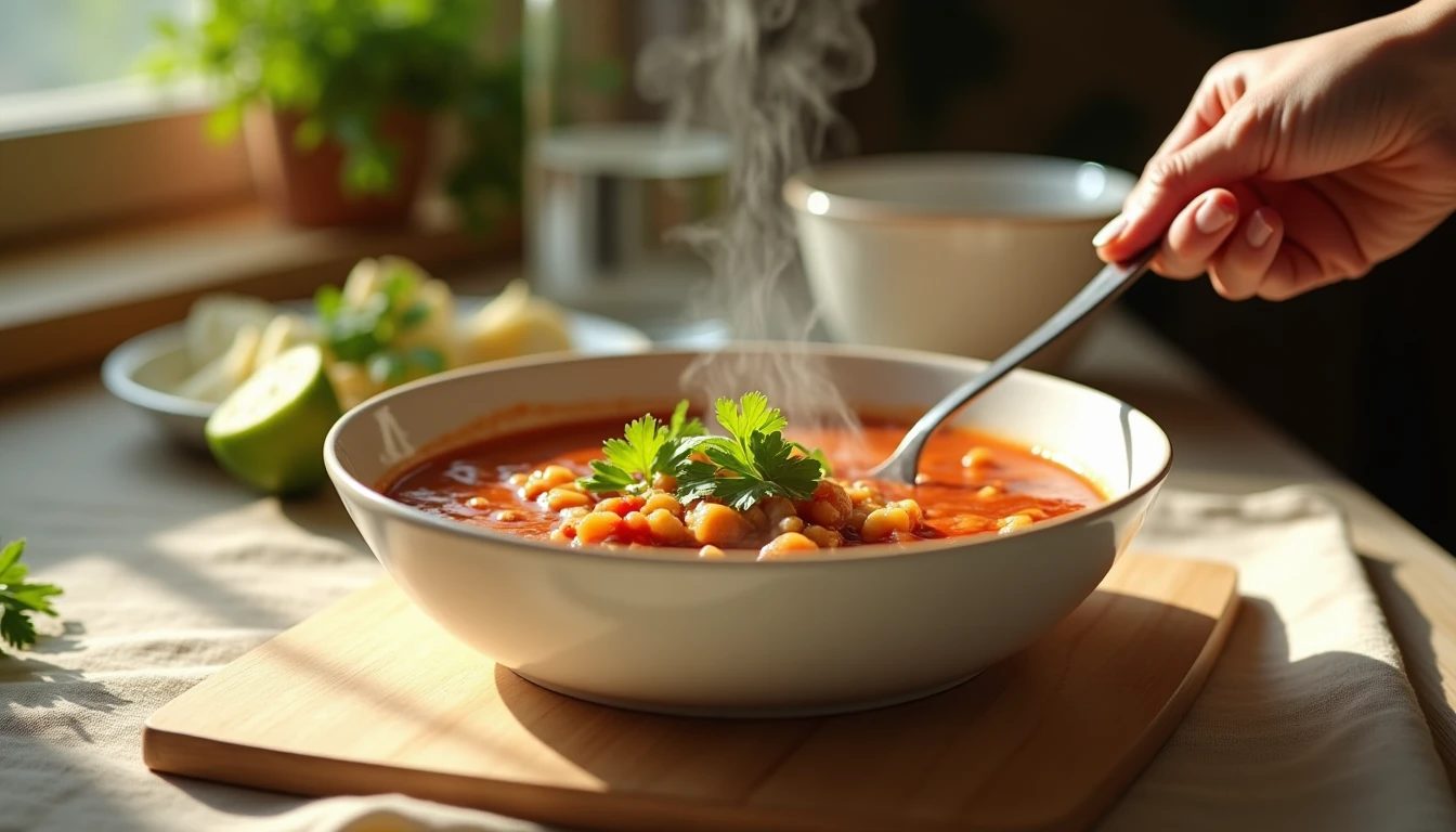 Pozole Rojo de Cerdo: Tradición en Cada Cucharada