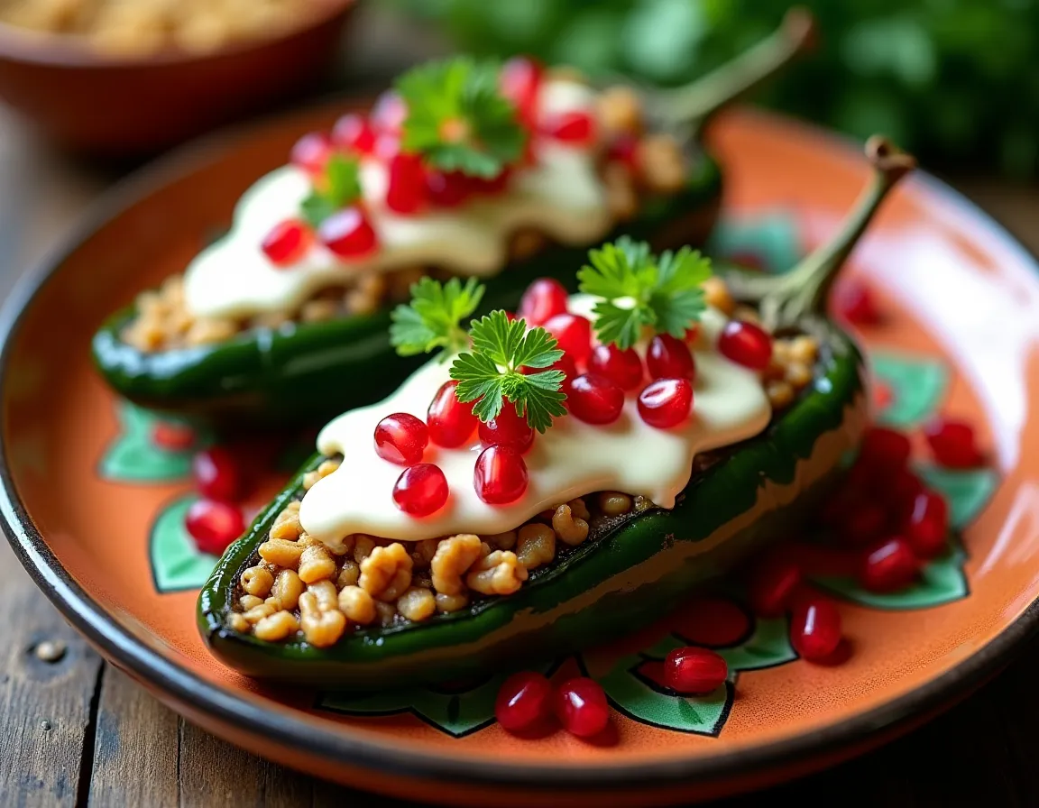 Chiles en Nogada