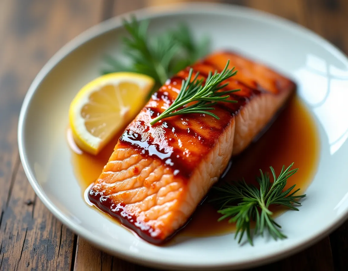 Maple Glazed Salmon
