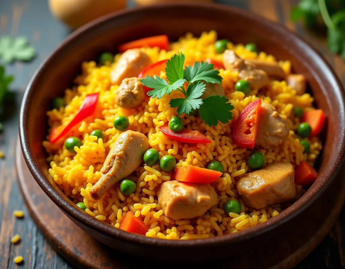 Arroz con Pollo Colombiano