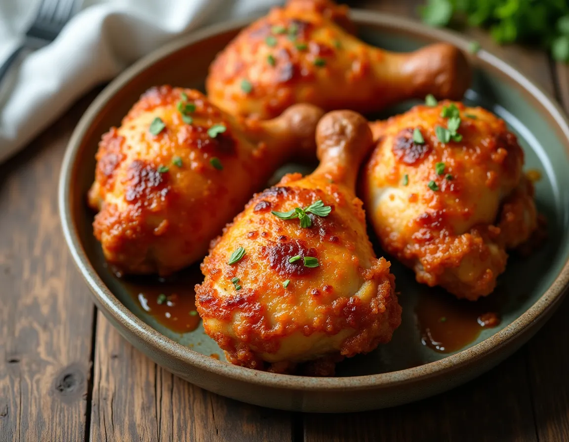 Coxa e Sobrecoxa na Airfryer