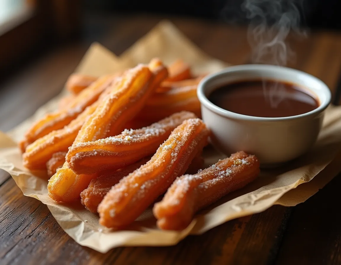 Churros con Chocolate