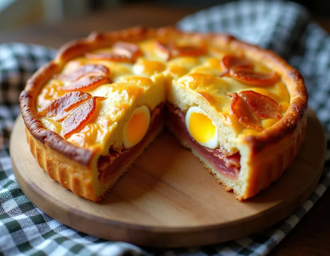 Bacon & Egg Pie