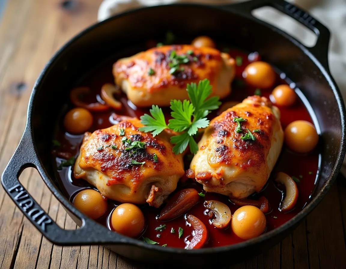 Coq au Vin Maison