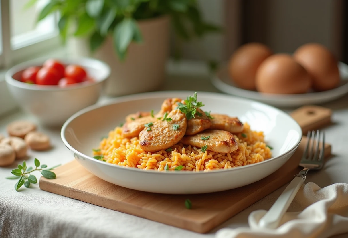 Arroz de Pato com crosta dourada